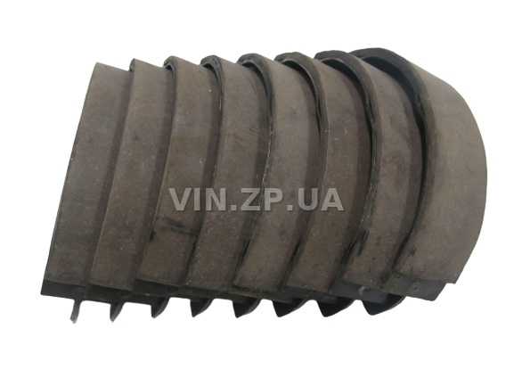 Колодки тормозные задние САТУРН ЗАЗ 966, 968 М, Запорожец, комплект 8шт без упаковки 1
