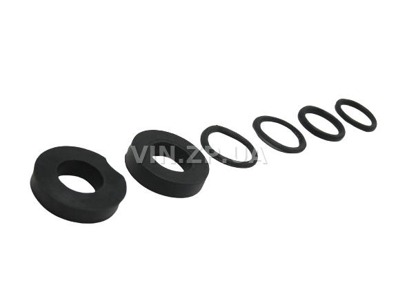 Ремкомплект кулисы ПРИЗМА-АВТО Ланос, к-кт-5 втулок + 6 резинок + тяга 6