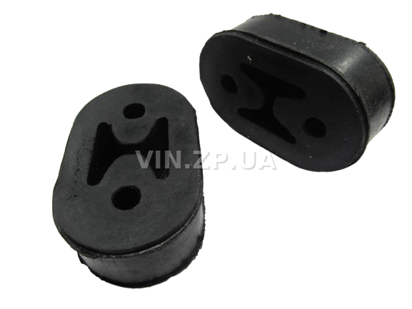 Подушка глушителя Ланос, Сенс AWEL полный комплект 6шт. резина 2