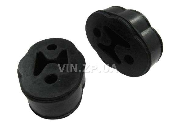 Подушка глушителя Ланос, Сенс AWEL полный комплект 6шт. резина 3