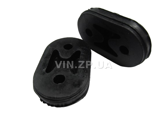 Подушка глушителя Ланос, Сенс AWEL полный комплект 6шт. резина 4