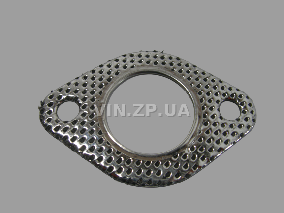 Прокладка глушителя резонатора приемной трубы Ланос 1.3, 1.4, 1.5, 1.6, Авео 1.2, 1.4, 1.5, 1.6 АВТОПРОКЛАДКА ОЕМ 96181581 1