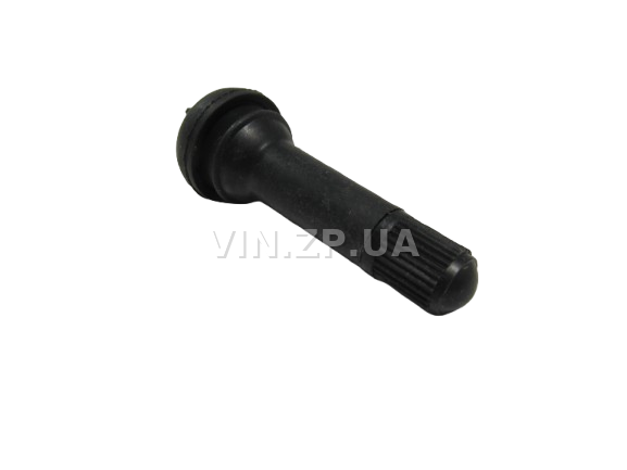 Вентиль для бескамерных шин FLAGMUS чёрный, с золотником, L-45мм (15804)