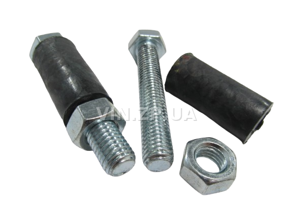 Проставка удлинитель амортизатора Таврия 1102, Славута 1103 задний АВТОЗАЗДЕТАЛЬ 80 мм, к-кт 2шт 3