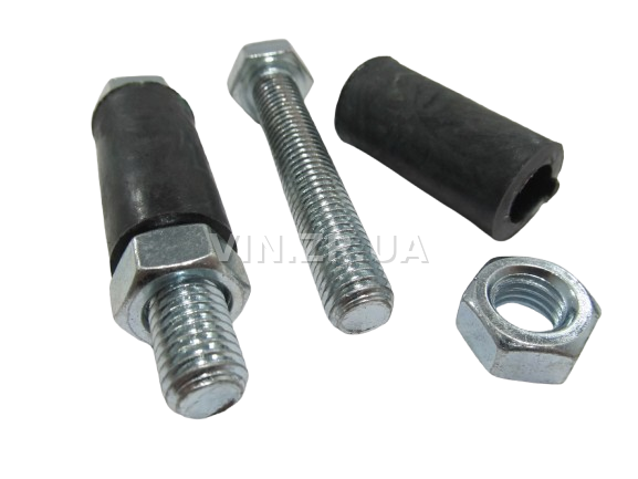 Проставка удлинитель амортизатора Таврия 1102, Славута 1103 задний АВТОЗАЗДЕТАЛЬ 80 мм, к-кт 2шт усиленные 3