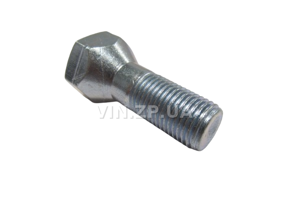 Болт колеса ВАЗ 2101-2106, 2104-2107, 2110-2112 МЕТИЗ ключ 19, М12 x 1.25 x 27, 1шт 1