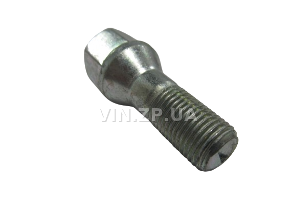 Болт колеса ВАЗ 2101-2106, 2104-2107, 2110-2112 МЕТИЗ ключ 17, М12 x 1.25 x 30, 1шт 1