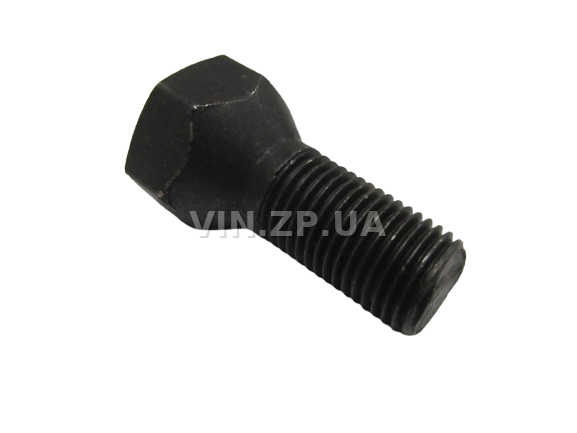 Болт колеса ВАЗ 2108-21099, 2115, 2110-2112, 2170-2172, 1118 МЕТИЗ ключ 19, М12 x 1.25 x 23, 1шт 1