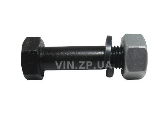 Болт полуоси левой ВАЗ 2101-2107, длинный в сборе МЕТИЗ М10 x 1.25 x 42.5, 1шт 1