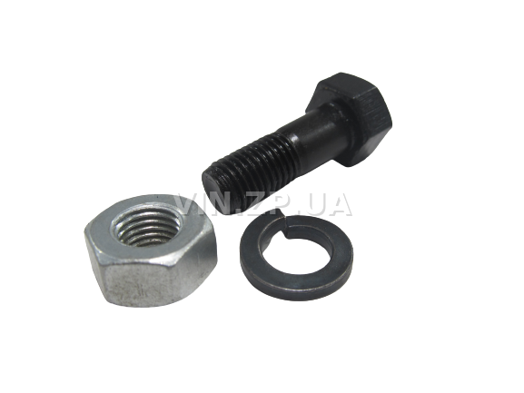 Болт полуоси правой ВАЗ 2101-2107, короткий в сборе МЕТИЗ М10 x 1.25 x 28, 1шт 2