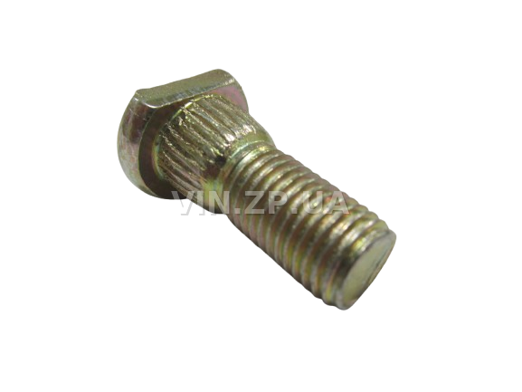 Шпилька болт колеса Таврия 1102, 1103, 1105 заднего АВТОЗАЗДЕТАЛЬ М10 x 1.25 x 27, 1шт 1