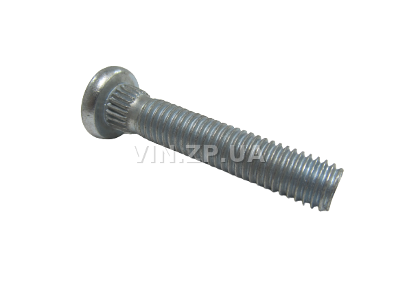 Болт опоры стойки ВАЗ 2108-21099, 2110, 2115, Ланос МЕТИЗ ремонтный удлиненный, М8 x1.25 х 45, 1шт 1