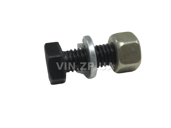 Болт шаровой опоры ВАЗ 2101-2107, в сборе МЕТИЗ М8 х 1.25 х 25, 1шт 1