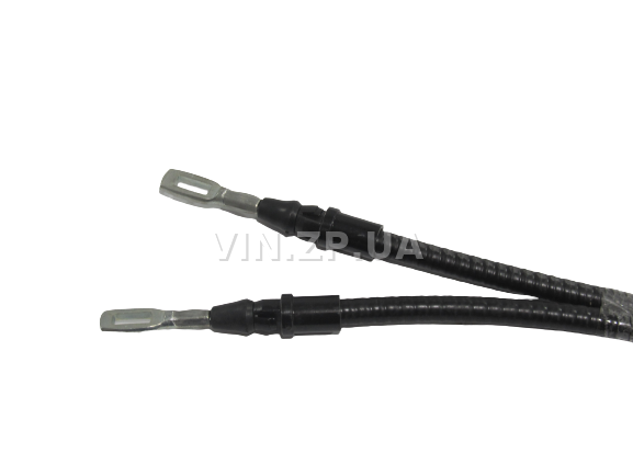 Трос ручника ручного стояночного тормоза AVP ВАЗ 2108, 2109, 21099, 2113, 2114, 2115 комплект 2шт 3