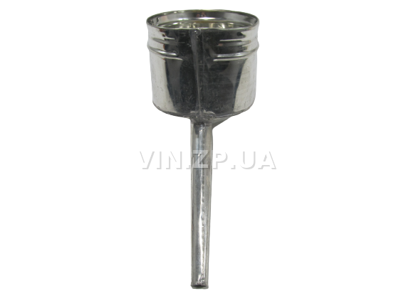 Лейка топливная 1.0л, носик d 20мм прямой ВИДЕКС бензин, дизель, с сеткой-фильтром, оцинкованная Б-1 6