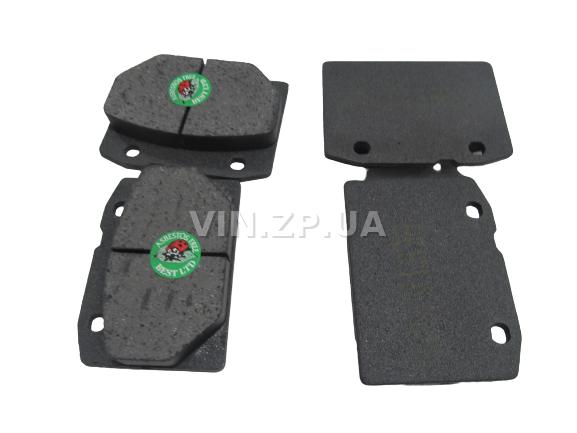 Колодки тормозные передние BEST ВАЗ 2101, 2102, 2103, 2104, 2105, 2106, 2107, комплект 4шт 2