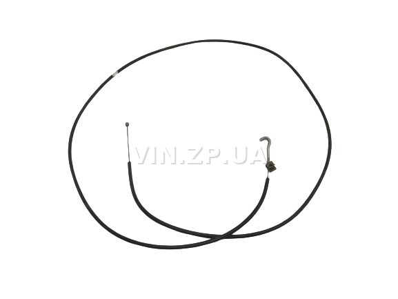 Трос замка капота AVP АЗЛК Москвич 2141, 21412, 2335, ЗИЛ 5301, привод жесткая проволока 2