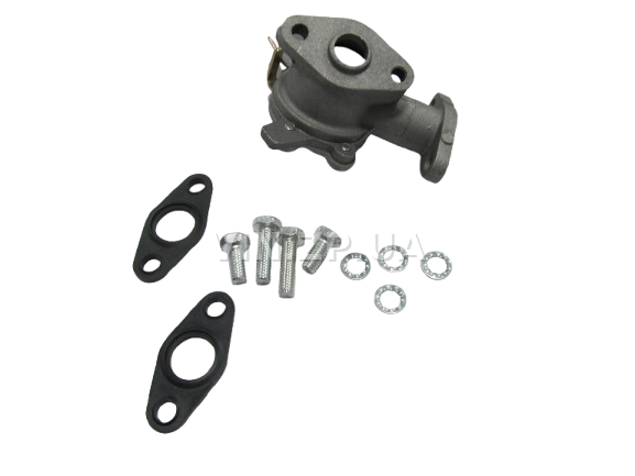 Кран отопителя радиатора печки ЛУЗАР ВАЗ 2101, 2102, 2103, 2104, 2105, 2106, 2107, 2121, 21213, 2131, 2120, ГАЗ Волга 24, 2410 керамический (28487)