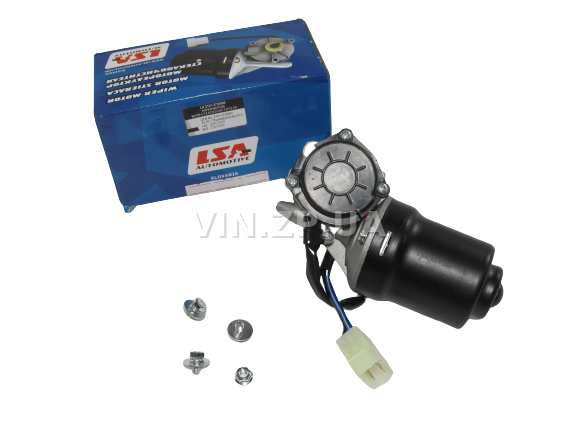 Моторедуктор стеклоочистителя LSA ВАЗ 2101, 2102, 2103, 2104, 2105, 2106, 2107, 2121, 21213, 21214, 2131, мотор дворников передний 2