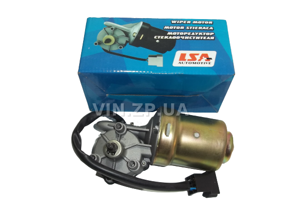 Моторедуктор стеклоочистителя LSA ВАЗ 2101, 2102, 2103, 2104, 2105, 2106, 2107, 2121, 21213, 21214, 2131, мотор дворников передний 1