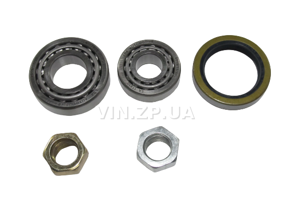 Ремкомплект подшипник ступицы LSA ВАЗ 2101, 2102, 2103, 2104, 2105, 2106, 2107, передней, подшипник 7804 и 7805, сальник, две гайки 5