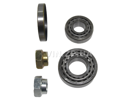 Ремкомплект подшипник ступицы LSA ВАЗ 2101, 2102, 2103, 2104, 2105, 2106, 2107, передней, подшипник 7804 и 7805, сальник, две гайки 6