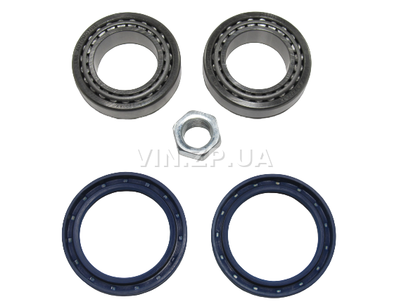 Ремкомплект подшипник ступицы LSA ВАЗ 2121, 21213, 21214, 2120, 2123, 2131, передней, подшипник 6-2007108А - 2 шт., 2 сальника, гайка 4