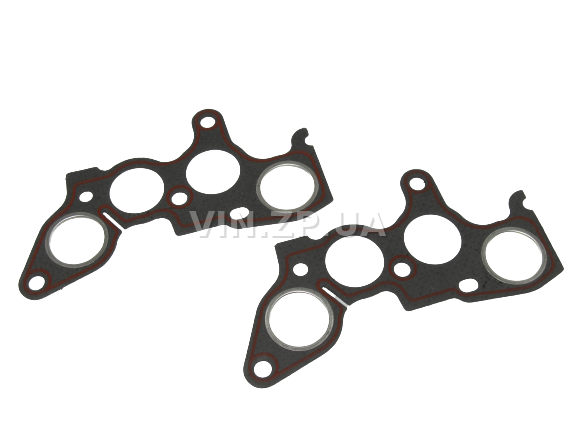 Прокладка коллектора LSA ВАЗ 2108, 2109, 21099, 2110, 2111, 2112, 2113, 2114, 2115, с металлическим кольцом и герметиком, комплект 2 шт. 2