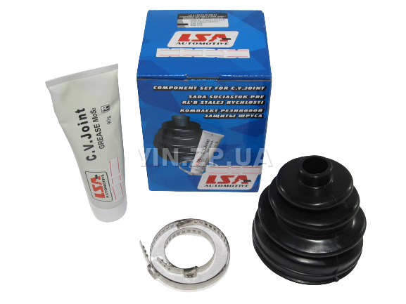Пыльник ШРУС Таврия 1102, 1103, 1105, Сенс, наружный ремкомплект с хомутами и смазкой LSA 2