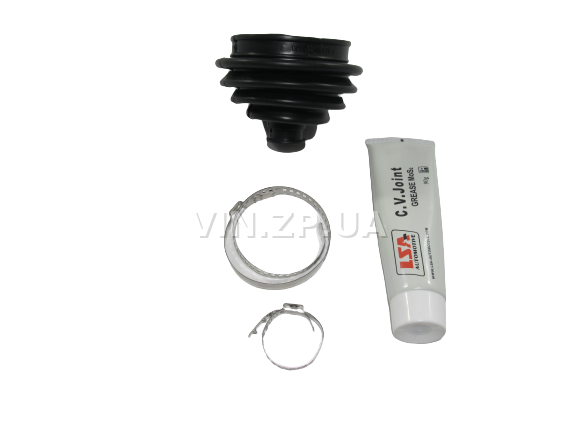 Пыльник ШРУС ВАЗ 2108, 2109, 21099, 2110, 2111, 2112, 2113, 2114, 2115, наружный ремкомплект со смазкой и хомутами LSA 5