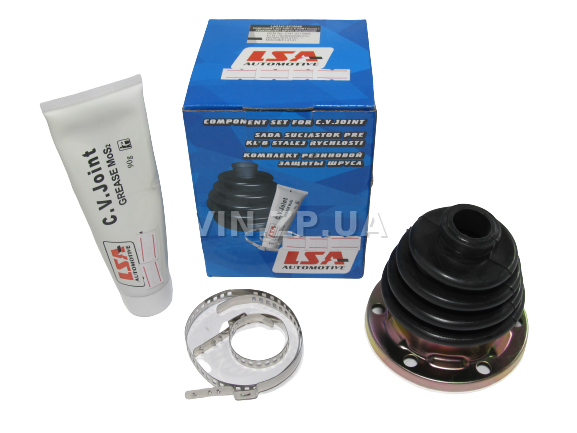 Пыльник ШРУС Москвич 2141, внутренний ремкомплект с хомутами и смазкой LSA 2