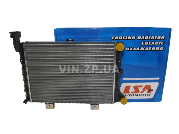 Радиатор охлаждения LSA ВАЗ 21073, 2104, 2105, инжектор, алюминиевый 1