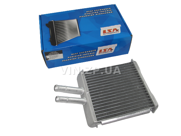 Радиатор отопителя печки LSA Ланос, Сенс, алюминиевый, OEM 96731949 1