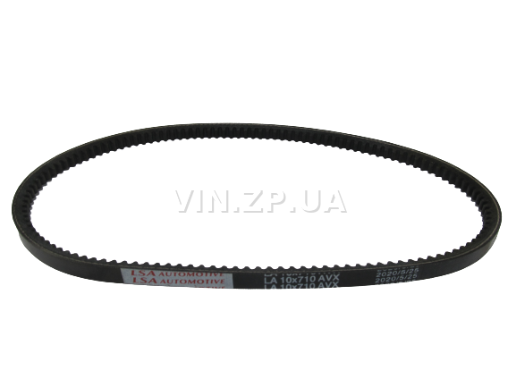 Ремень генератора LSA ВАЗ 2108, 2109, 21099, карбюратор, зубчатый, 10 x 710мм 3