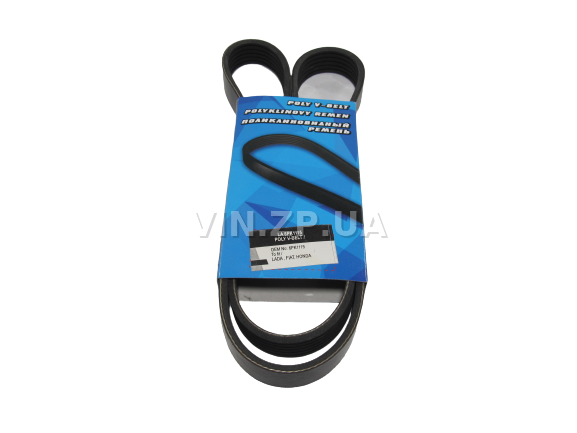 Ремень генератора LSA ВАЗ 2110, 2111, 2112, 2170, 2171, 2172 , 16-ти клапанные двигатели с ГУР, 6-ти клиновой ручейковый, 1115мм 2