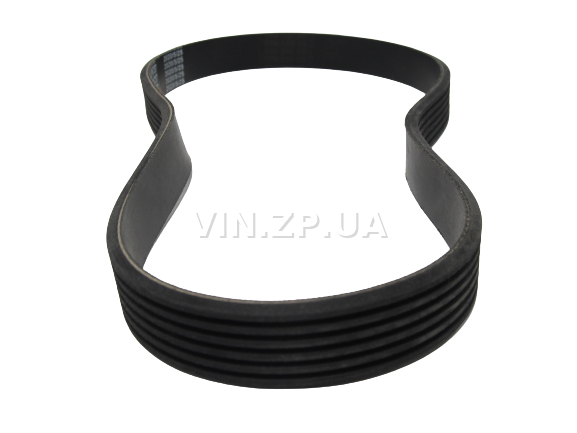 Ремень генератора LSA ВАЗ 2110, 2111, 2112, 16-ти клапанные двигатели без ГУР, 6-ти клиновой ручейковый, 737мм 5