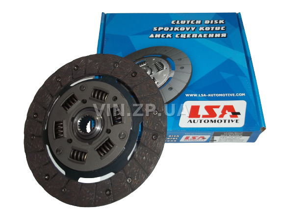 Диск сцепления ВАЗ 2108, 2109, 21099, 2113, 2114, 2115 LSA 1