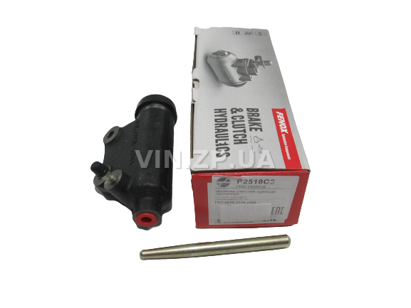 Цилиндр сцепления рабочий ФЕНОКС
 ГАЗ 3302, 2217, 2410, 2705, 31029, 3110, 3221, 33027, ЗМЗ-402 дв, с боковым штуцером 2