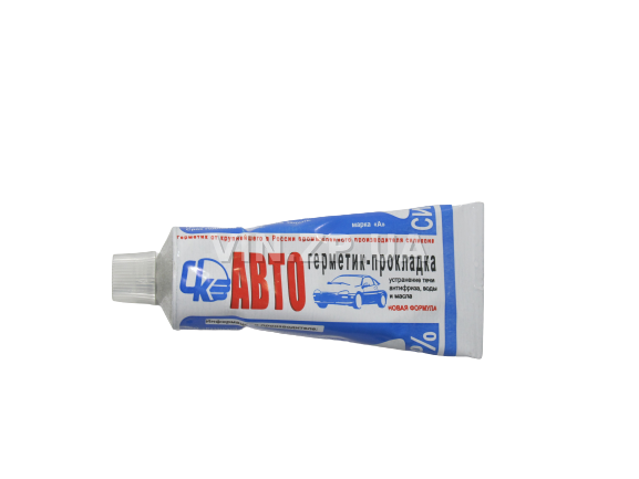 Герметик силиконовый 180 гр АВТОСИЛ серый (29462) 2