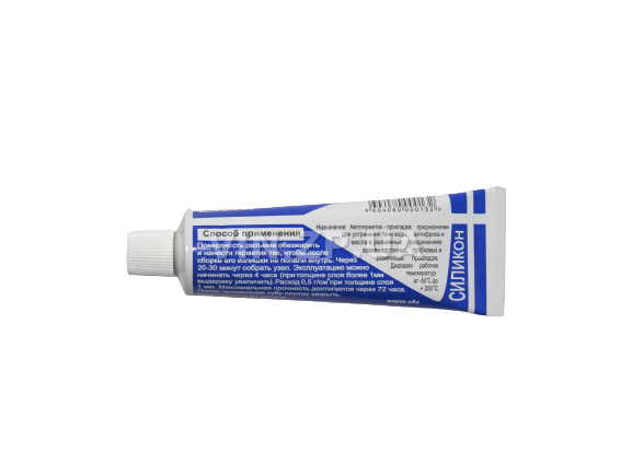 Герметик силиконовый 60 гр АВТОСИЛ серый (29463) 4