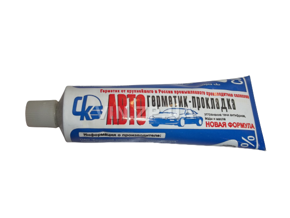 Герметик силиконовый 60 гр АВТОСИЛ серый (29463)