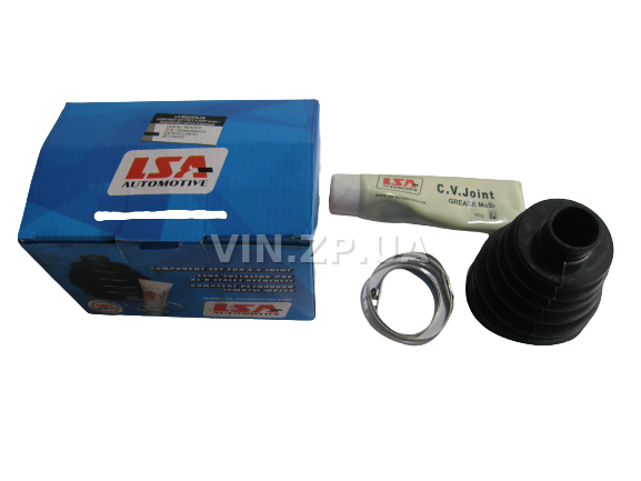 Пыльник ШРУС Ланос 1.5, наружный ремкомплект с хомутами и смазкой ОЕМ 96243578 LSA 1