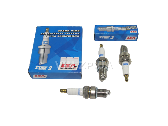 Свечи зажигания LSA ВАЗ 2108, 2109, 21099, 2110, 2121-213, Таврия 1102-05, Ланос, Сенс, зазор 0.9, ключ 21, к-кт 4шт 2