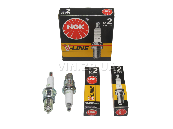 Свечи зажигания NGK ВАЗ 2101, 2105, 2106, 2107, 2108, 2109, 21099, 2110, 2121-213, Таврия 1102-05, Ланос, Сенс, зазор 0.9, ключ 21, к-кт 4шт 1