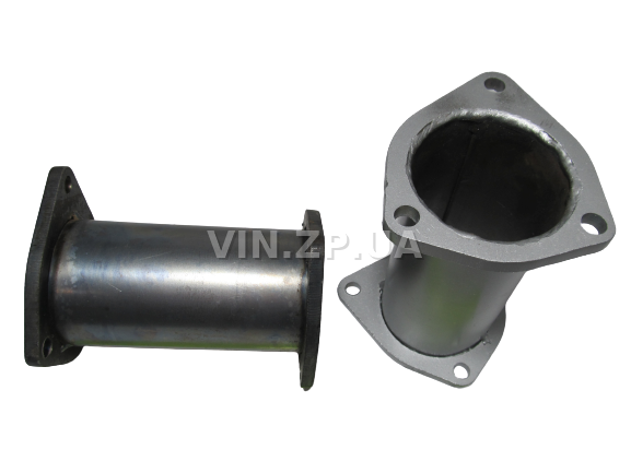 Вставка заменитель катализатора Ланос 1.5 Евро-3 ВИДЕКС вертикальная OEM 96351601-01 2