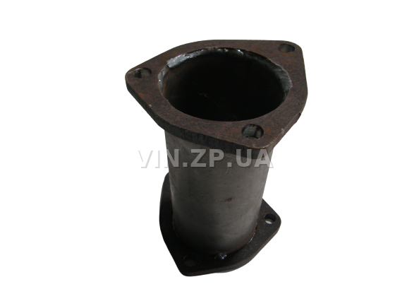 Вставка заменитель катализатора Ланос 1.5 Евро-3 ВИДЕКС вертикальная OEM 96351601-01 1