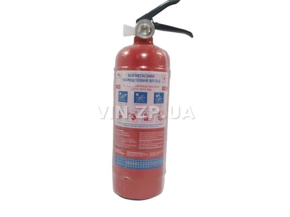 Огнетушитель порошковый 1кг ПОЖТЕХНИКА с манометром (ВП-1) 1