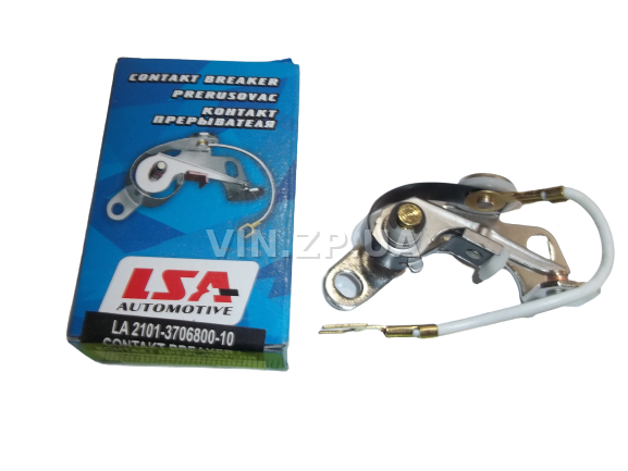 Контакт распределителя зажигания трамблера LSA ВАЗ 2101, 2102, 2103, 2104, 2105, 2106, 2107, 2121, 21213, 2120, ИЖ 2126, 2717, Москвич 2141, 2335 1