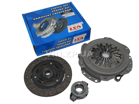 Комплект сцепления LSA Таврия 1102, 1103, 1105, Сенс с двиг.МеМЗ-301, корзина, диск, выжимной подшипник 2