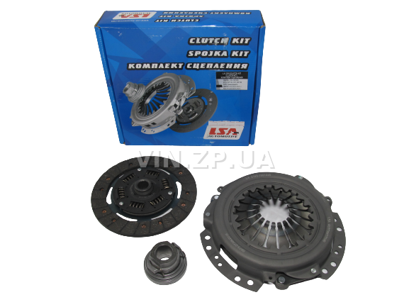 Комплект сцепления LSA ВАЗ 2101, 2102, 2103, 2104, 2105, 2106, 2107, 2121, 21213, 21214, 2120, 2131, корзина, диск, выжимной подшипник 2